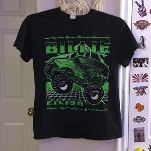 Rare Billie Eilish Monster Truck T-shirt Merch